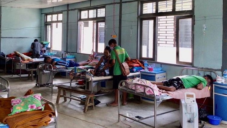 Myanmar COVID-19 outbreak hits health system shattered after coup