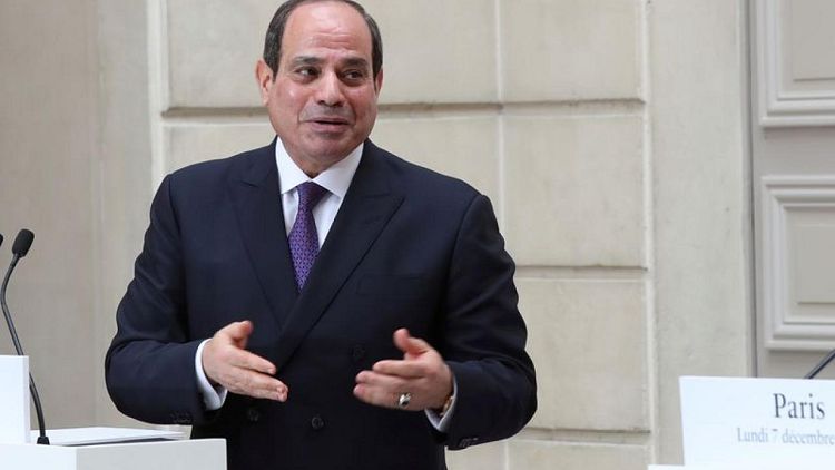 Egypt's Sisi offers support as Lebanon's Hariri visits Cairo