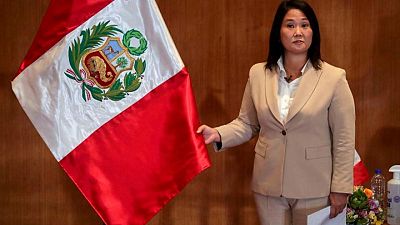 Peru election race tightens a week before polarized vote Peru election race tightens a week before polarized vote