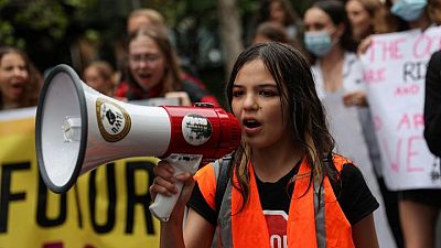 ناشطة أسترالية صغيرة تخطو بثبات في طريق مكافحة التغير المناخي