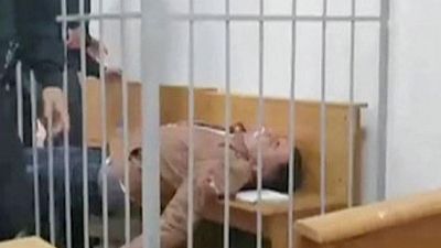 Belarusian prisoner tries to cut own throat in court hearing -local media