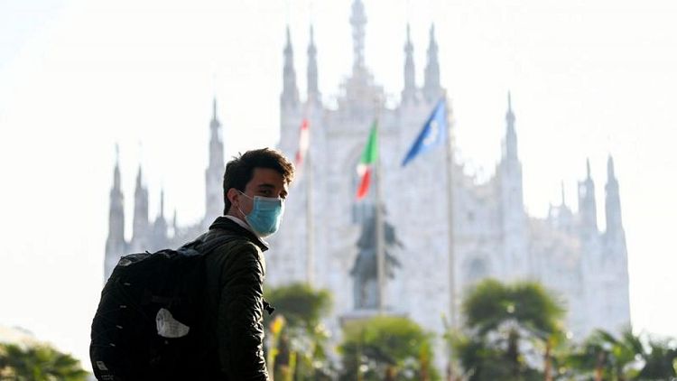 إيطاليا تسجل 60 وفاة جديدة بفيروس كورونا و7891 إصابة