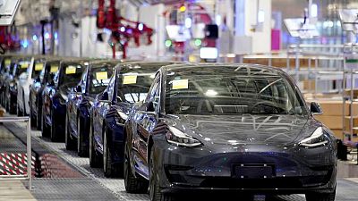 Tesla llama a revisión casi 6.000 autos en EEUU por posibles pernos sueltos Tesla llama a revisión casi 6.000 autos en EEUU por posibles pernos sueltos