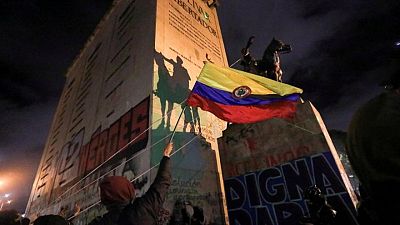 Rights panel begins Colombia visit over possible abuses during protests