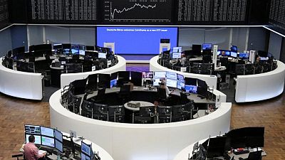 Dollar shuffles higher, shares bask near peaks Dollar shuffles higher, shares bask near peaks