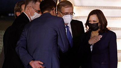 Harris meets Mexican President with goal of lowering migration from Central America Harris meets Mexican President with goal of lowering migration from Central America