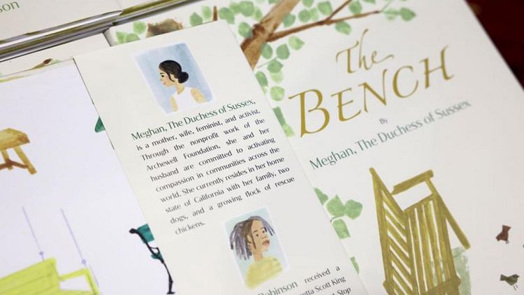 Duchess Meghan releases debut children's book 'The Bench'