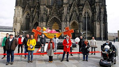 German Catholic abuse victims meet papal investigators German Catholic abuse victims meet papal investigators