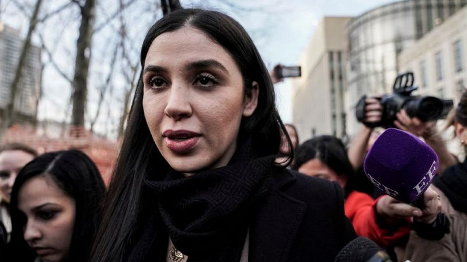 Wife of Mexican drug lord 'El Chapo' to face sentencing in U.S. court
