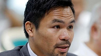 Philippine president spars with Pacquiao over South China Sea Philippine president spars with Pacquiao over South China Sea