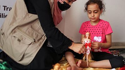 'She screams when someone comes near': Gaza children in trauma 'She screams when someone comes near': Gaza children in trauma