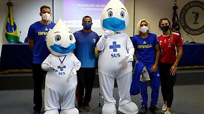 Olympics-IOC pushes for more vaccinations of Tokyo-bound athletes Olympics-IOC pushes for more vaccinations of Tokyo-bound athletes