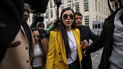 Drug kingpin El Chapo's wife to plead guilty to U.S. charges