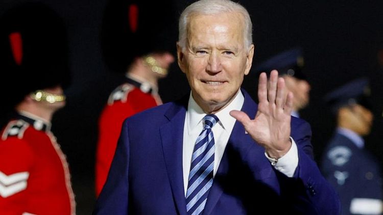 Biden not looking to lecture Johnson on N.Ireland, official says
