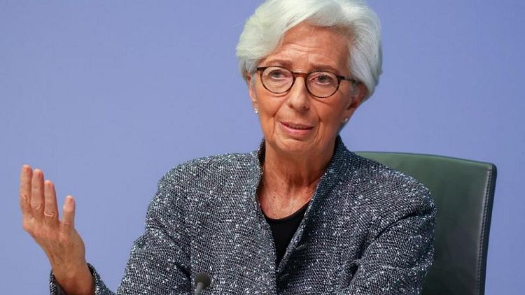 Euro zone and U.S. economies in "different situation", ECB's Lagarde says