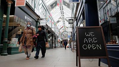 UK economy posts record annual jump in April, up 27.6% UK economy posts record annual jump in April, up 27.6%
