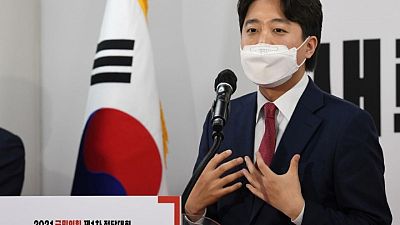S.Korea conservative opposition picks young upstart to challenge for president S.Korea conservative opposition picks young upstart to challenge for president