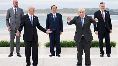 G7 'circus' gives leaders a chance to hug, hustle and joke