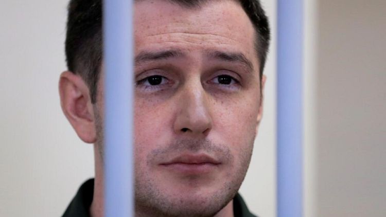 Russian court upholds nine-year sentence for U.S. ex-Marine Reed