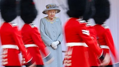 UK's queen joined by cousin for 'Trooping the Colour' event UK's queen joined by cousin for 'Trooping the Colour' event