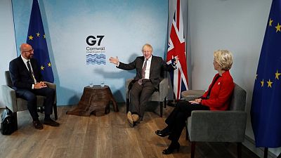 "Lo que sea necesario": Boris Johnson advierte a UE sobre comercio post-Brexit "Lo que sea necesario": Boris Johnson advierte a UE sobre comercio post-Brexit