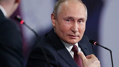 Putin says Russia would accept conditional handover of cyber criminals to U.S. Putin says Russia would accept conditional handover of cyber criminals to U.S.