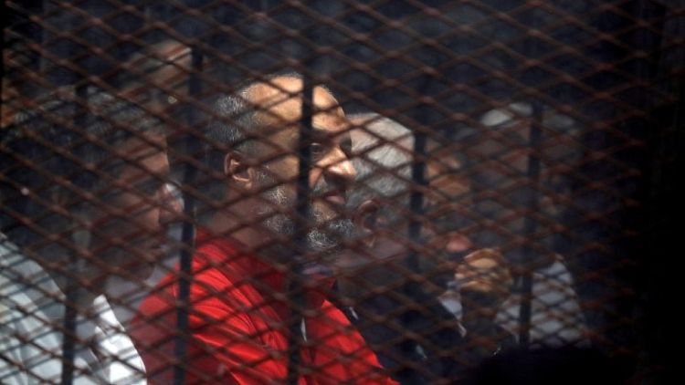 Egypt upholds death sentence for 12 senior Muslim Brotherhood figures