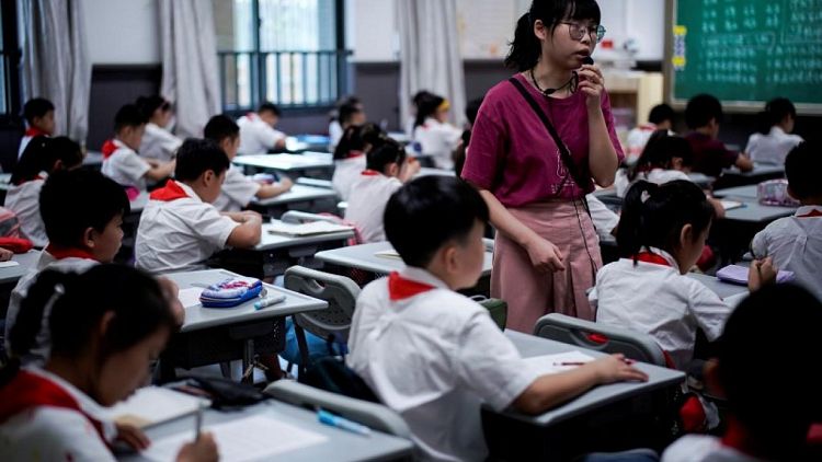 China's education ministry sets up office to oversee after-school tutoring