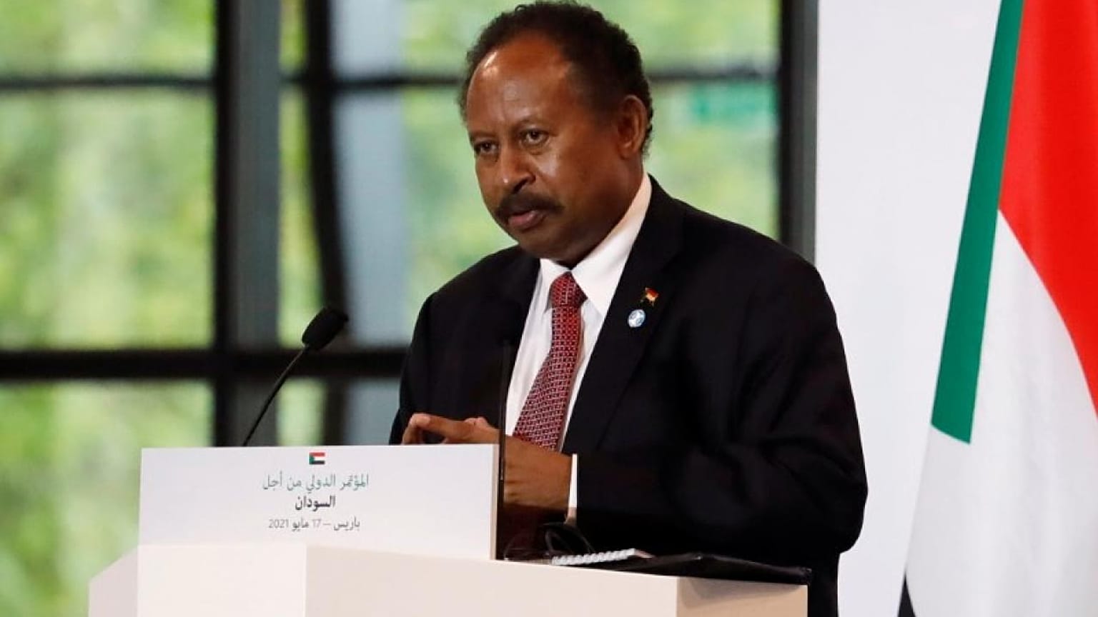 Sudan's prime minister warns of risk of chaos, civil war