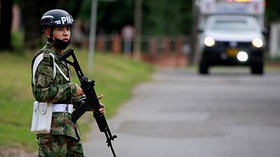 Car bomb explosion at Colombia military base injures 36 Car bomb explosion at Colombia military base injures 36