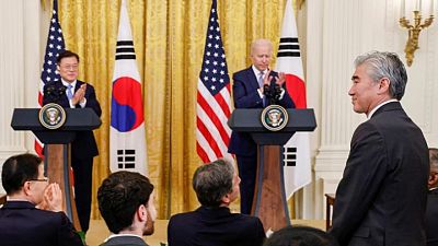 U.S. envoy for N.Korea to visit S.Korea for three-way meeting -S.Korean official U.S. envoy for N.Korea to visit S.Korea for three-way meeting -S.Korean official