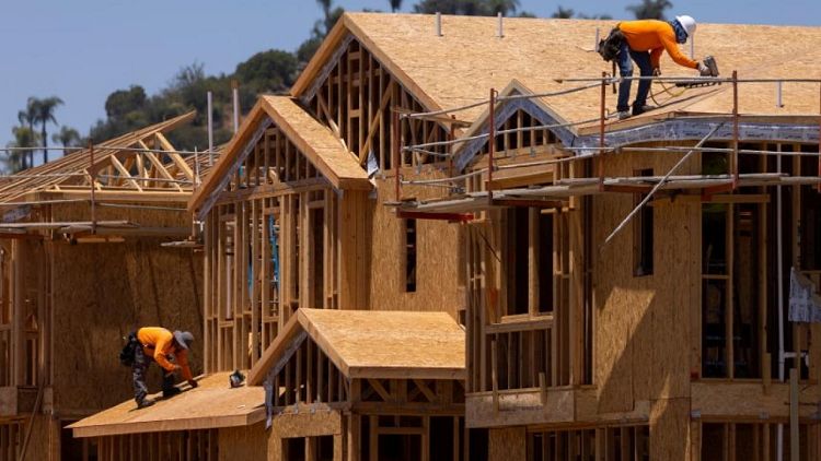ارتفاع أقل من المتوقع لبناء المنازل في الولايات المتحدة في مايو