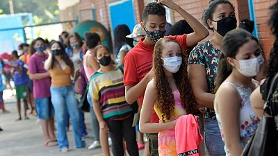 Brasil registra 2.311 nuevas muertes por COVID-19 y total llega a 496.004 Brasil registra 2.311 nuevas muertes por COVID-19 y total llega a 496.004
