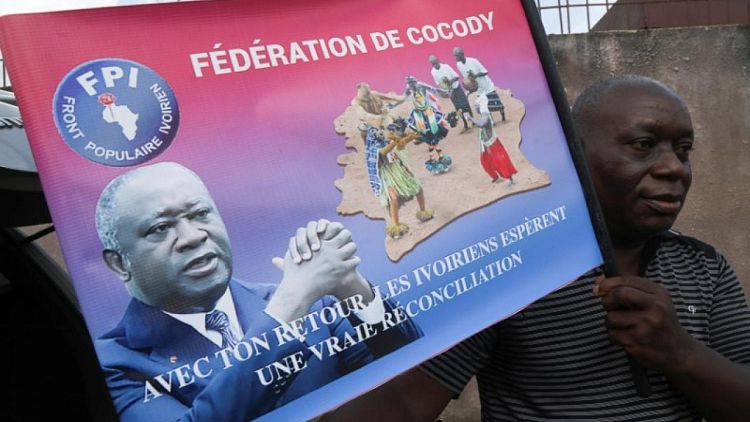 Ivory Coast's former president Gbagbo flies home after decade in exile