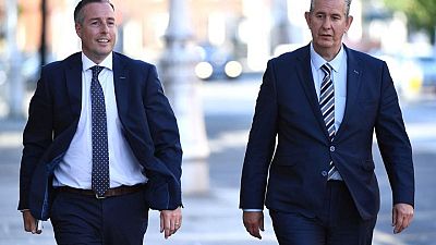 Leader of Northern Ireland's DUP steps down after just three weeks Leader of Northern Ireland's DUP steps down after just three weeks