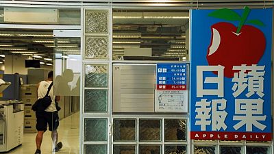 HK pro-democracy tabloid Apple Daily increases production after police raid HK pro-democracy tabloid Apple Daily increases production after police raid
