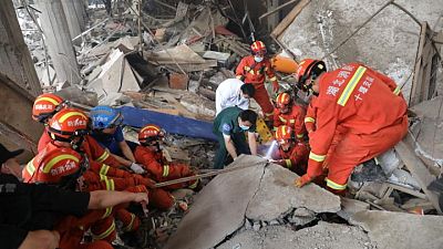 Police detain eight employees of China Gas unit after deadly pipeline blast Police detain eight employees of China Gas unit after deadly pipeline blast