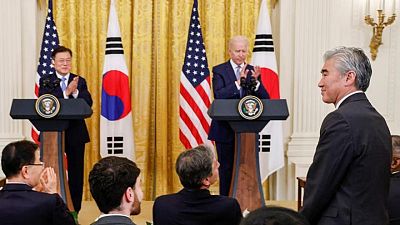 U.S. nuclear envoy says looks forward to positive response on dialogue from N.Korea -Yonhap