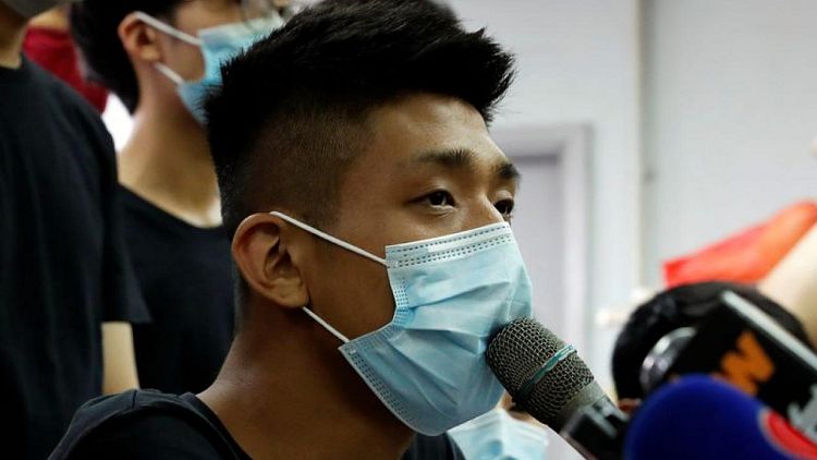 Hong Kong court grants bail to activist charged under security law -media