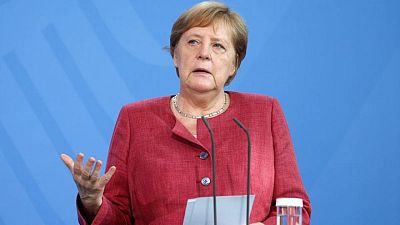 Merkel predicts "gigantic" German state investment in industry after pandemic Merkel predicts "gigantic" German state investment in industry after pandemic