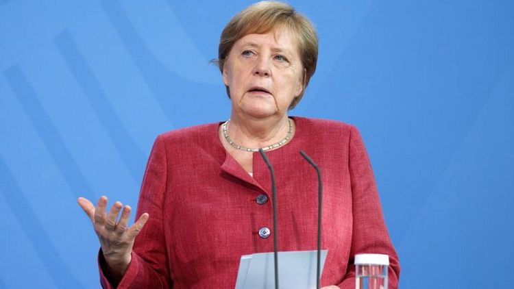 Merkel predicts "gigantic" German state investment in industry after pandemic