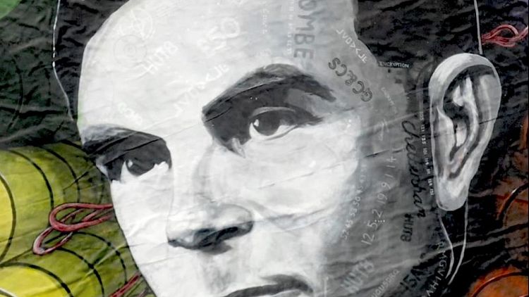 Britain's spy agency honours codebreaker Turing in giant artwork