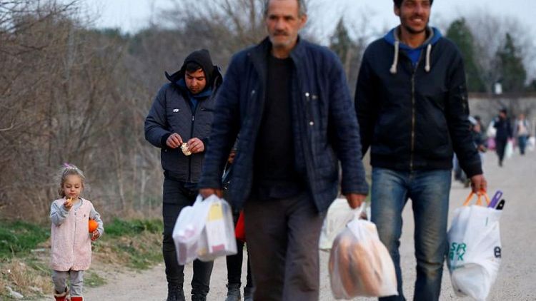 EU considers 3.5 billion euro migrant funding for Turkey, diplomats say