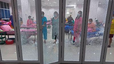 Ex-soldier opens fire in Thai coronavirus field hospital, kills 1 Ex-soldier opens fire in Thai coronavirus field hospital, kills 1
