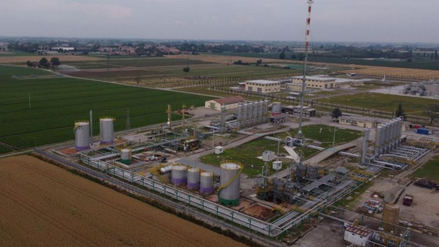 Exclusive-Gas infrastructure across Europe leaking planet-warming methane - video footage