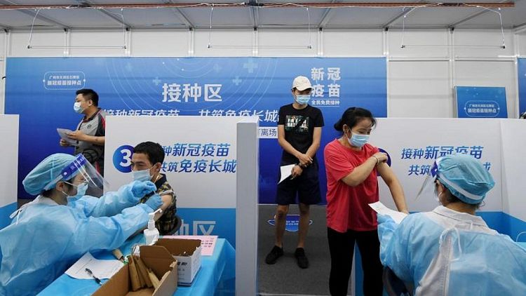 سكان الصين تلقوا 1.566 مليار جرعة لقاح مضاد لكوفيد-19 حتى 26 يوليو