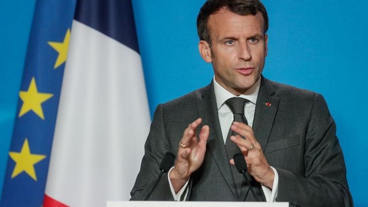 Macron says he is not 'obsessed' with Putin summit after Franco-German proposal rejected