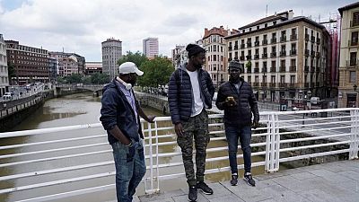 Senegalese migrant dives into Spanish river to save man Senegalese migrant dives into Spanish river to save man