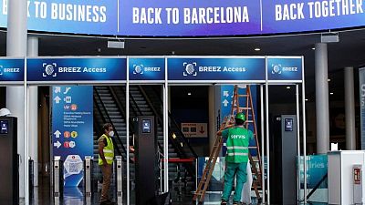 Vuelve a Barcelona el congreso de las telecomunicaciones, aunque en versión reducida Vuelve a Barcelona el congreso de las telecomunicaciones, aunque en versión reducida