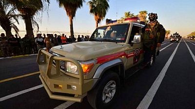 Iraq paramilitaries show off weaponry in big, anniversary parade Iraq paramilitaries show off weaponry in big, anniversary parade